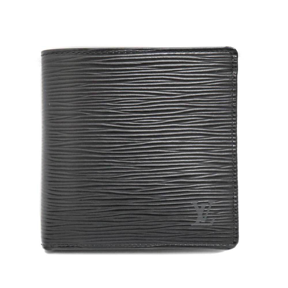 Louis Vuitton Noe Epi Leather Portefeuille Cartes Credit Monnaie Wallet Black